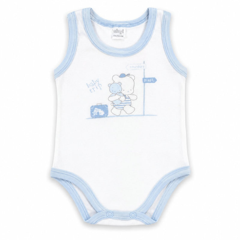Body Neonato Canottiera Cotone Ellepi 5157