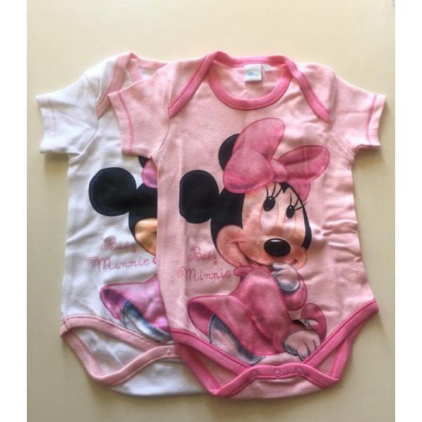 Body Neonato Cotone Felpato Disney Fine Serie