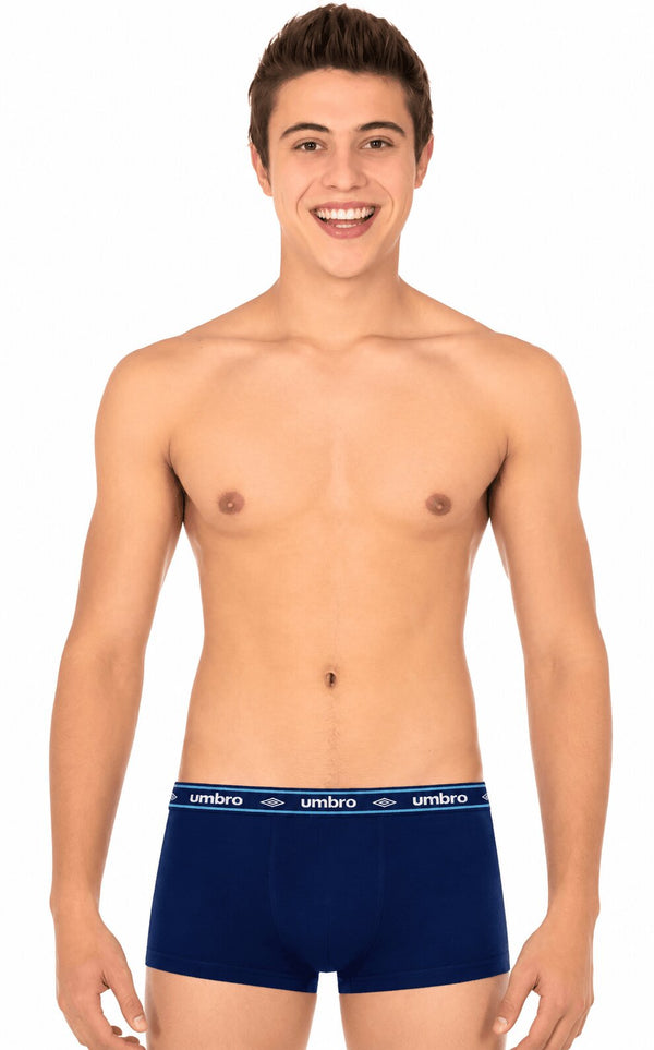 Boxer Ragazzo Umbro 801 con Elastico Logato in Cotone Elasticizzato 