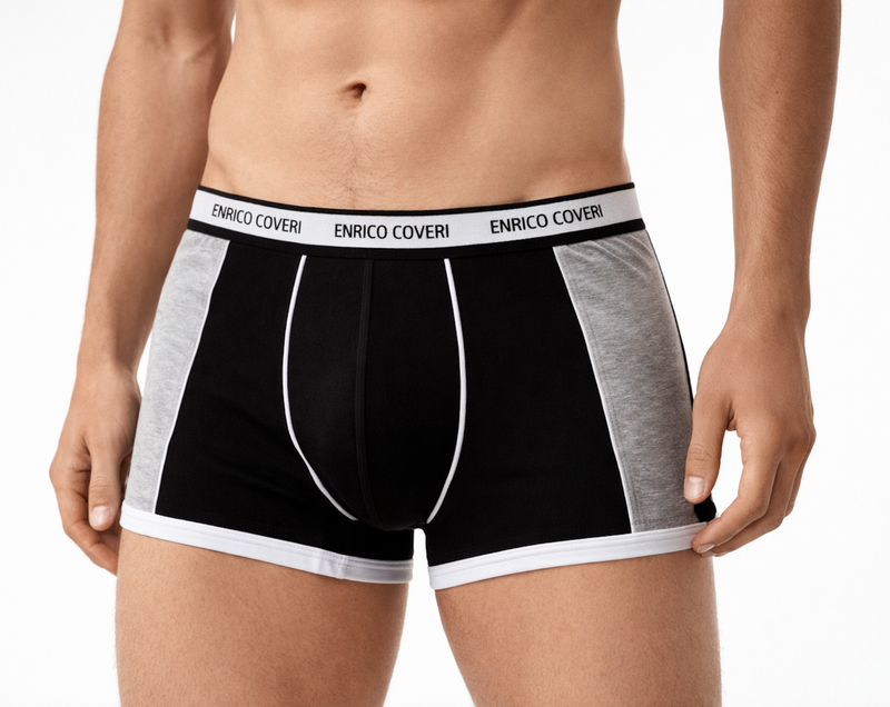 Boxer Uomo Enrico Coveri 1003 Parigamba in Cotone Elasticizzato