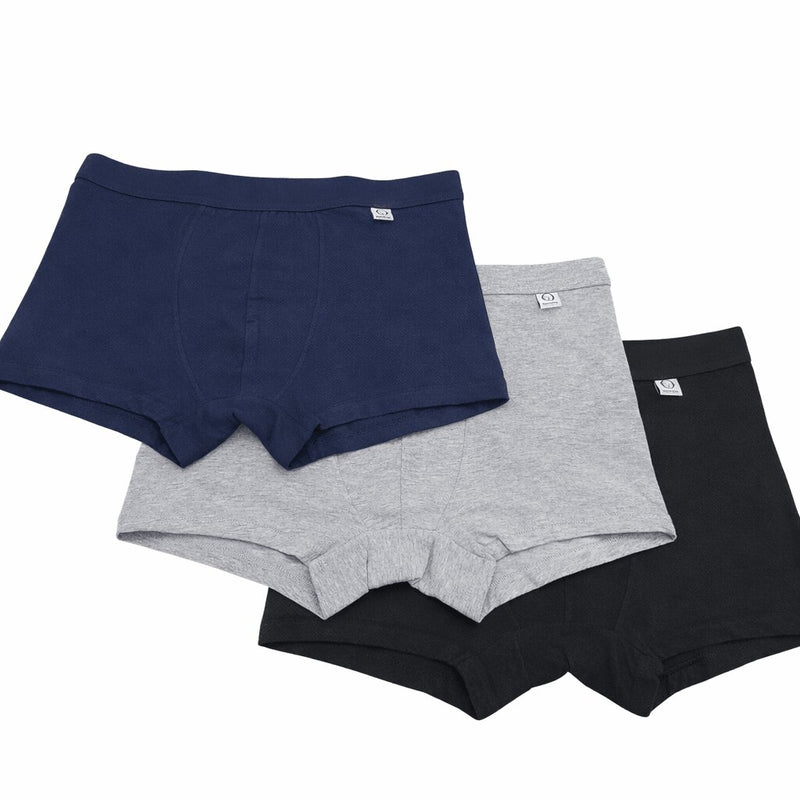 Boxer uomo assortiti Blu, Grigi e Neri Sergio Tacchini 9004 cotone elasticizzato