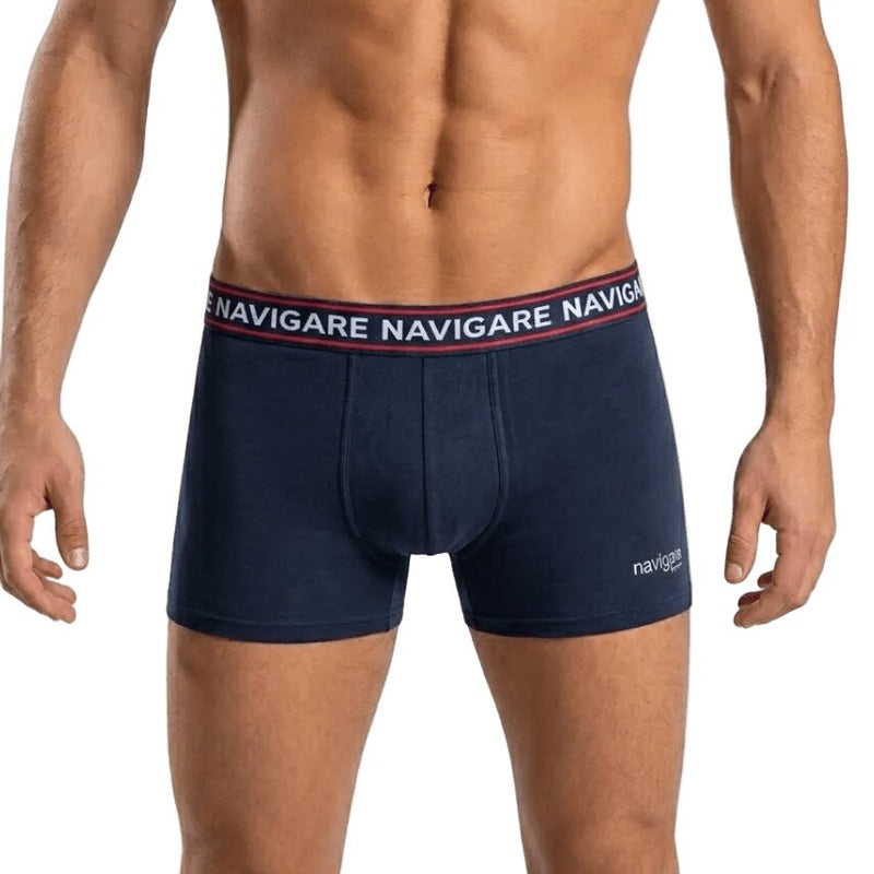 Boxer uomo blu Navigare 322 cotone elasticizzato