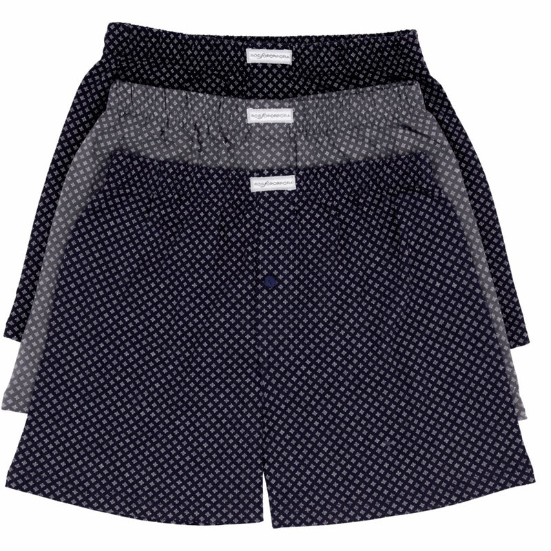 Boxer uomo grigio Rossoporpora 207 100% cotone pettinato