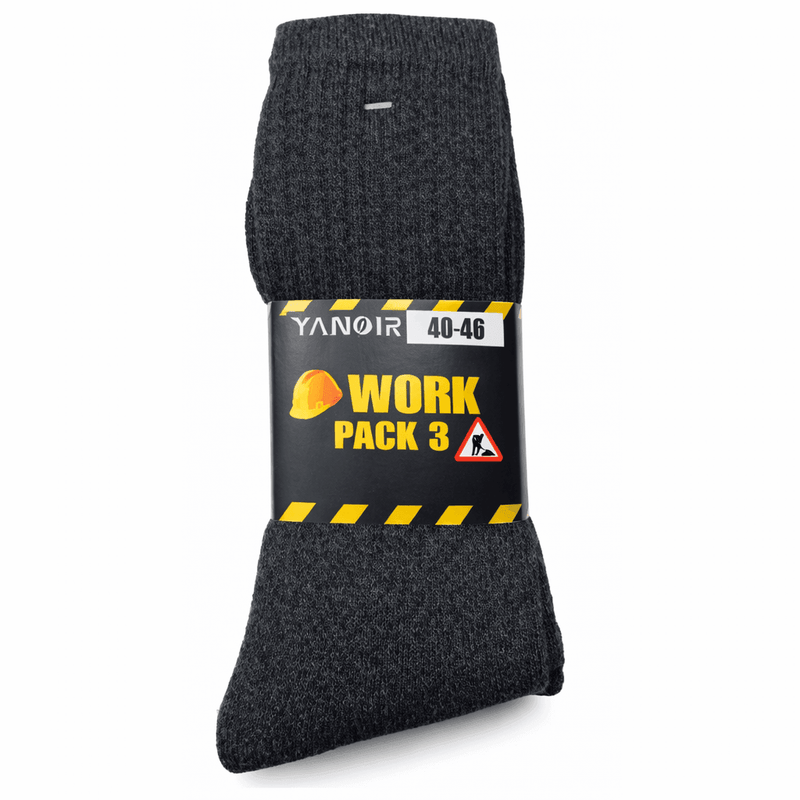 Calze uomo corte in spugna Work 6008
