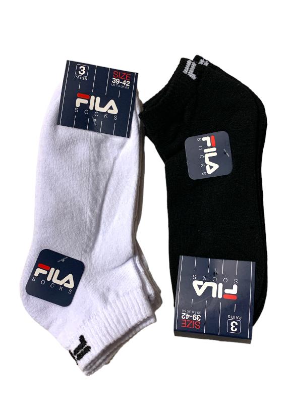 Calzini Corti Sportivi Unisex Fila 9803 con sottopiede in spugna