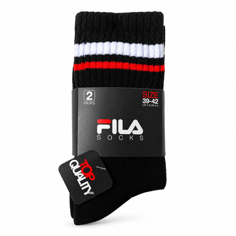 Calzini Corti Unisex Sport Fila 9038 con pianta in spugna - Confezione 2 Paia