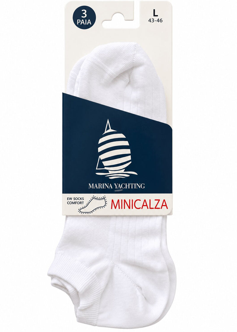Calzini Fantasmino Unisex Marina Yachting MD392 in Cotone 