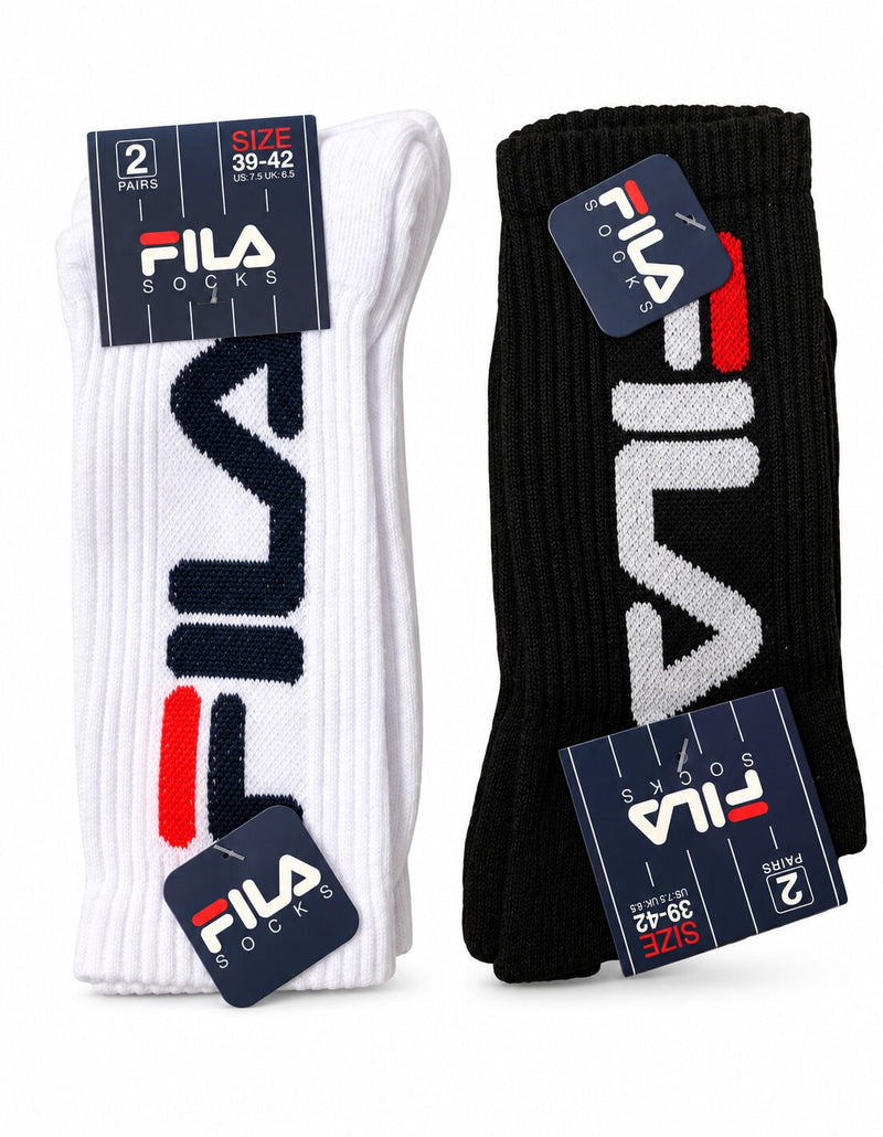 Calzino Corto in Spugna Unisex Sport Fila 9598 - Confezione 2 Paia