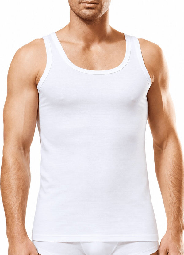Canottiera Uomo Nottingham VL80 Spalla Larga in Cotone Elasticizzato