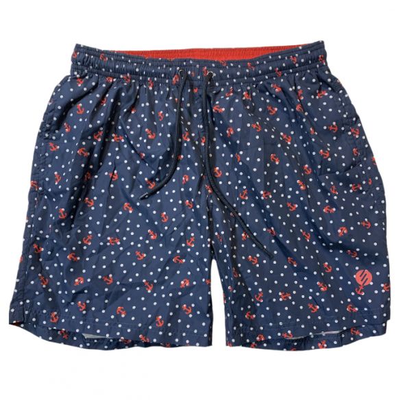 Costume Uomo Pantaloncino Mare Blu Nottingham 25022