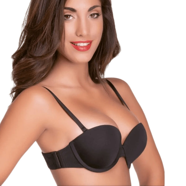 Love and Bra Reggiseno Fascia nero Multifunzione in Microfibra | Jolly