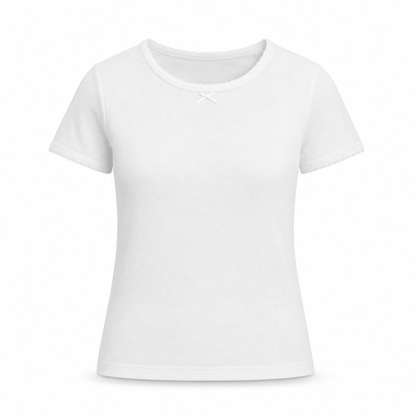 Maglia Bambina Mezza Manica Caldo Cotone Ellepi 651