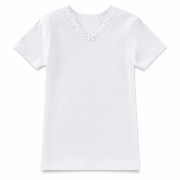 Maglia Bambina Mezza Manica Lana Cotone Ellepi 699