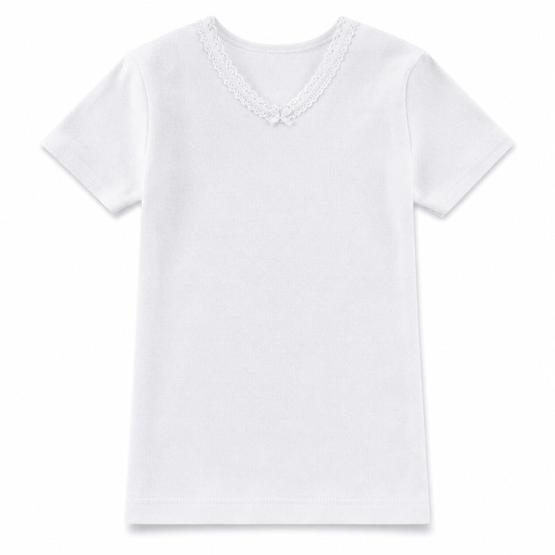 Maglia Bambina Mezza Manica Lana Cotone Ellepi 699