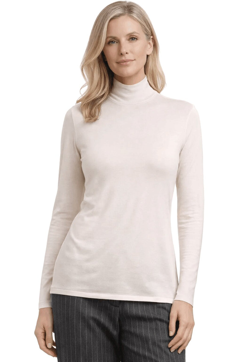 Maglia Lupetto Donna Color crema Cotonella GD283 in Modal e Cashmere