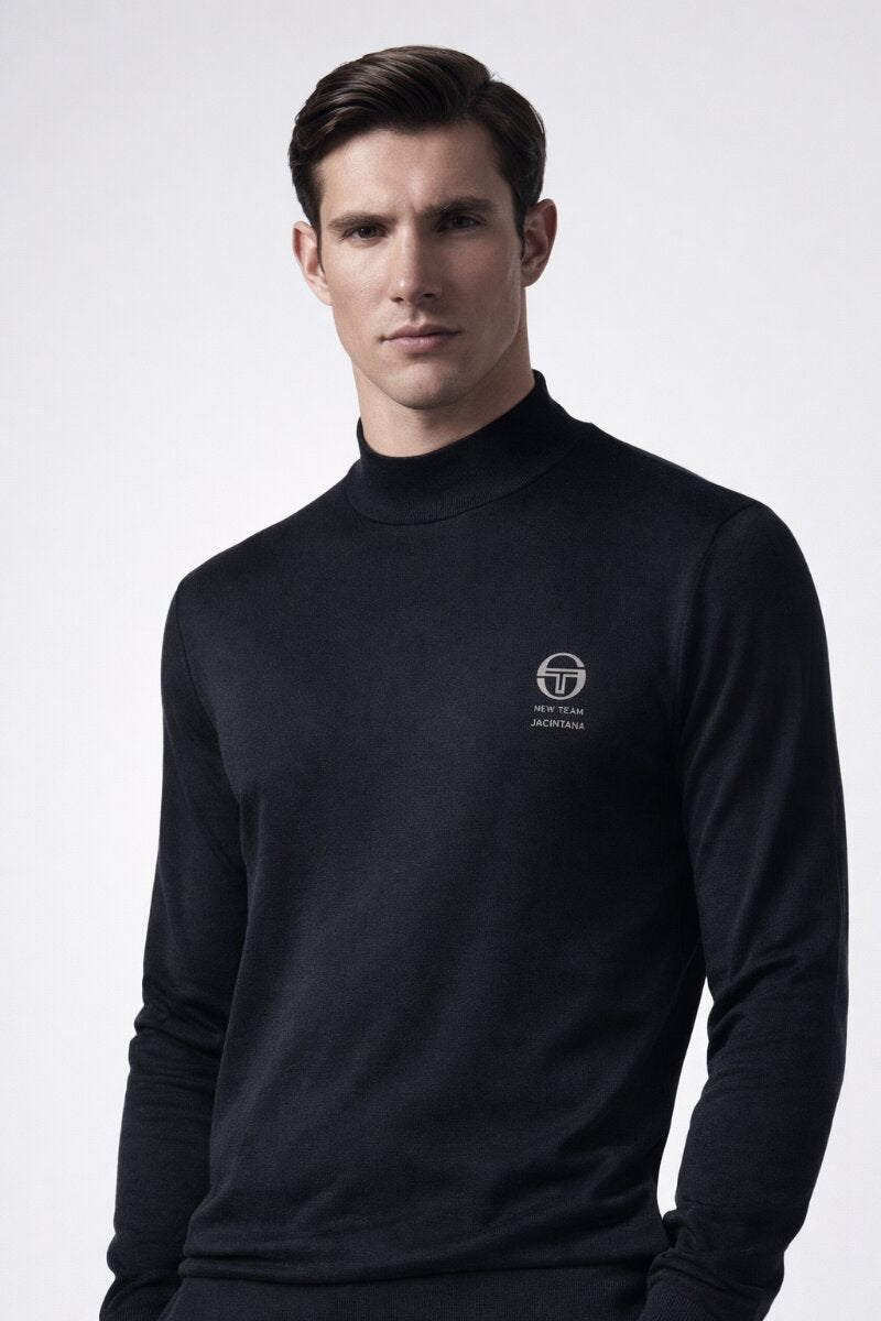Maglia Lupetto Manica Lunga Sergio Tacchini LL500 in cotone felpato