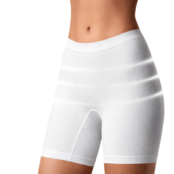 Pancera Guaina Long Gambaletto Senza Cuciture Bianco Papillon 0400