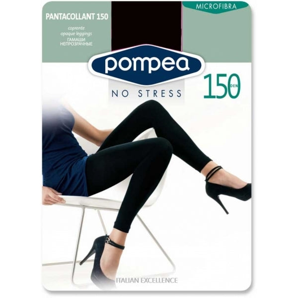 Pantacollant Leggings Pompea 150 Den Coprente Elasticizzato