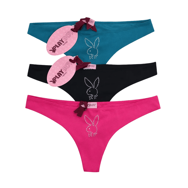 Perizoma intimo donna seamless microfibra PlayBoy