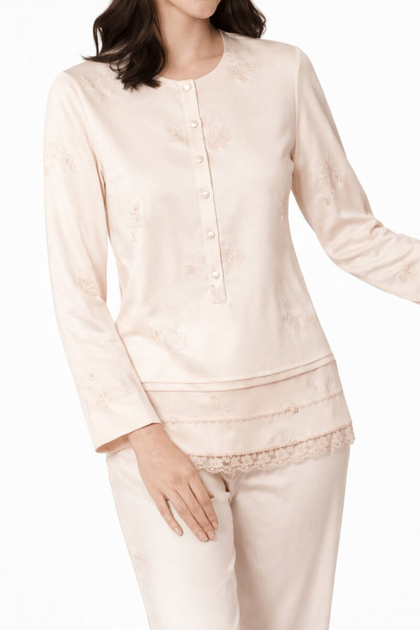 Pigiama Donna Calibrato Linclalor 92738 in caldo cotone 100%