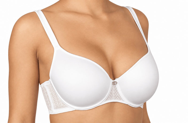 Reggiseno Donna Selene Fabiola  Bianco con Ferretto Coppa C Imbottita in Tessuto Spacer