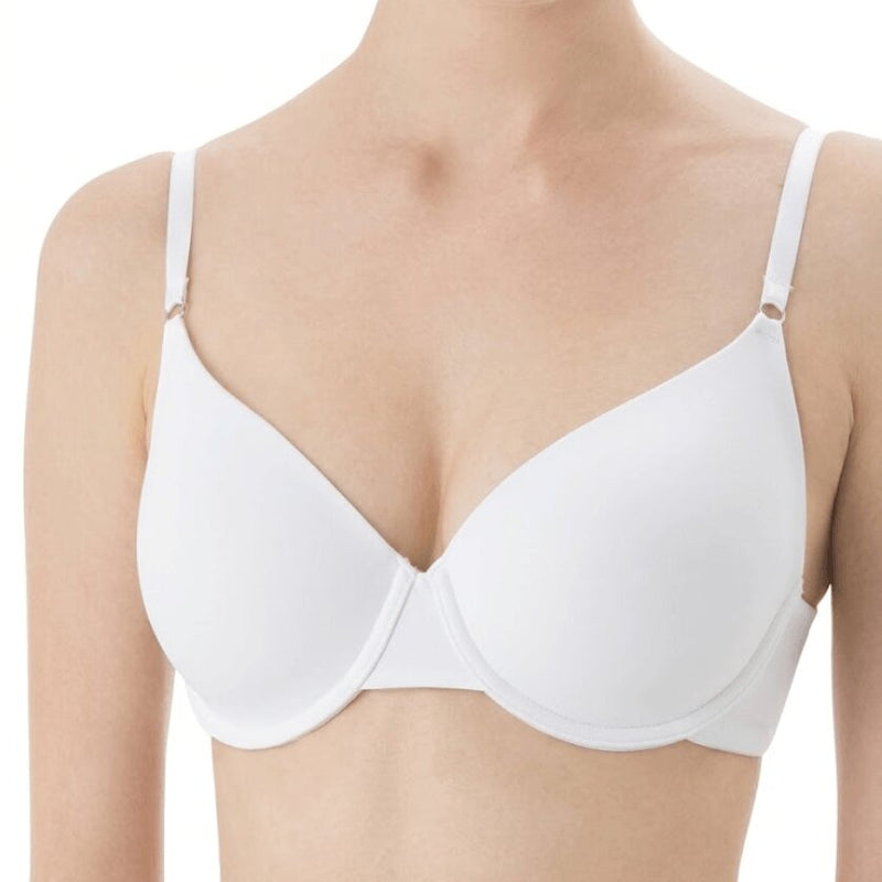 Reggiseno Infiore 2010 Bianco Donna Balconcino Imbottito con Ferretto Coppa C