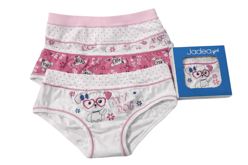 Slip Bambina in Cotone Modal Jadea 494 con Fantasia My Dog