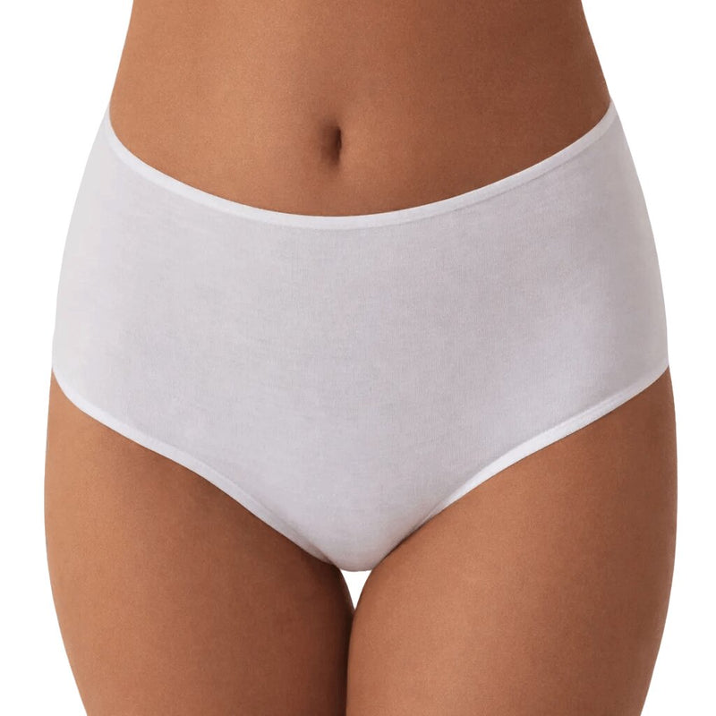 Slip Bianco Donna Maxi in Cotone Elasticizzato Garda 3904 
