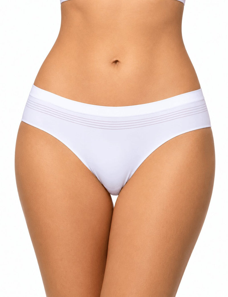Slip Brasiliana Donna Pompea Seamless in Microfibra Senza Cuciture
