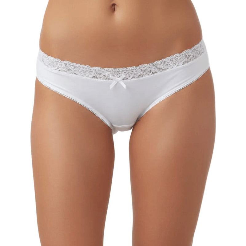 Slip Donna Bianco Lovelygirl Brasiliana Cotone Modal 8308 