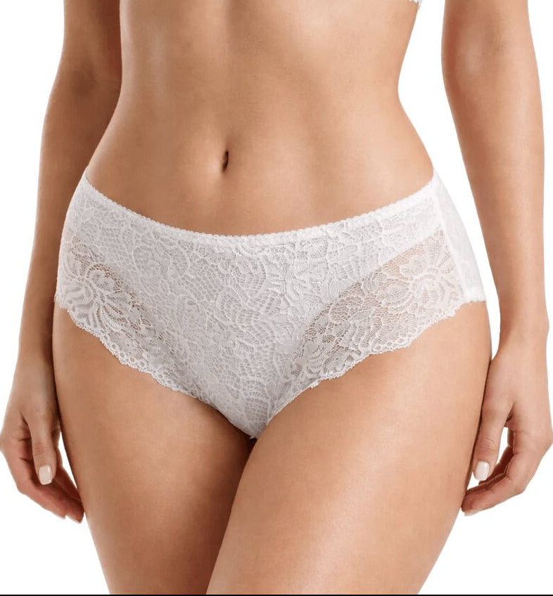 Slip Donna Bianco Vita Alta in pizzo Laura Biagiotti 92007