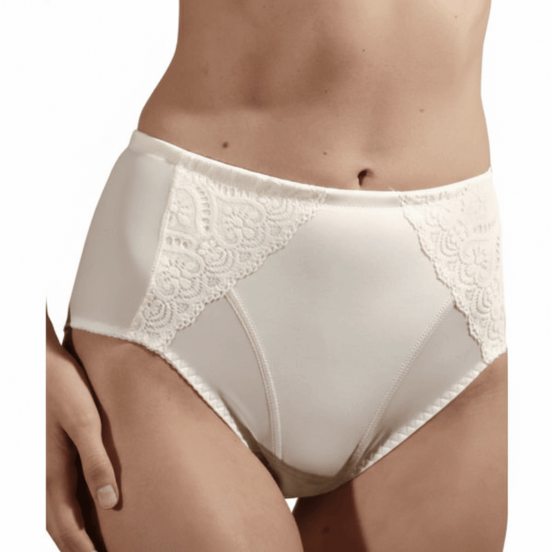 Slip Donna Culotte bianco Contenitiva Gios 976