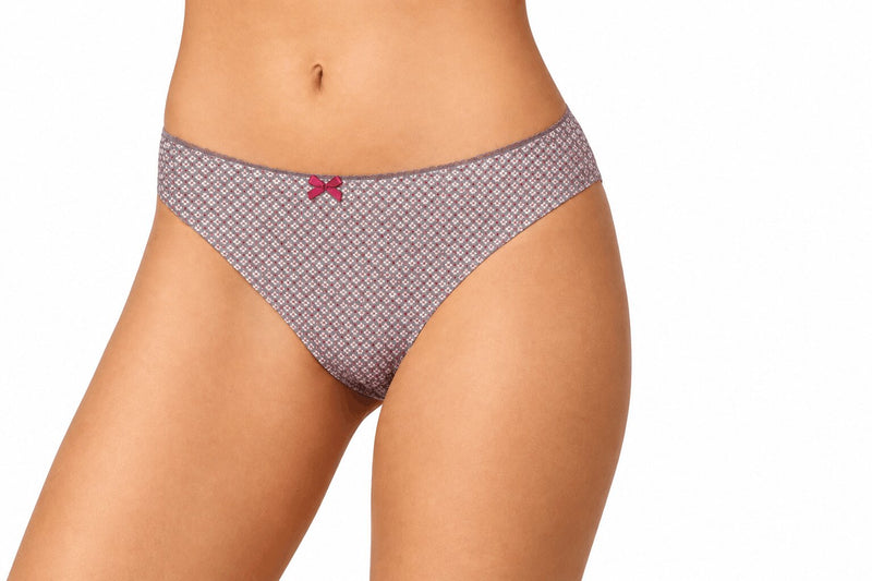 Slip Donna Laura Biagiotti 92046 in Cotone Elasticizzato Fantasia Pois