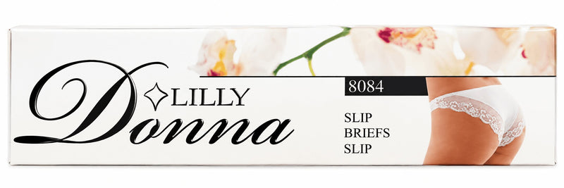 Slip Donna Lilly Kelitha 8084 in Microfibra con Inserti in Pizzo