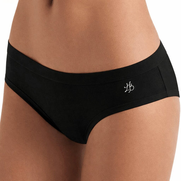 Slip Donna Nero Midi in Cotone Modal Laura Biagiotti 92004