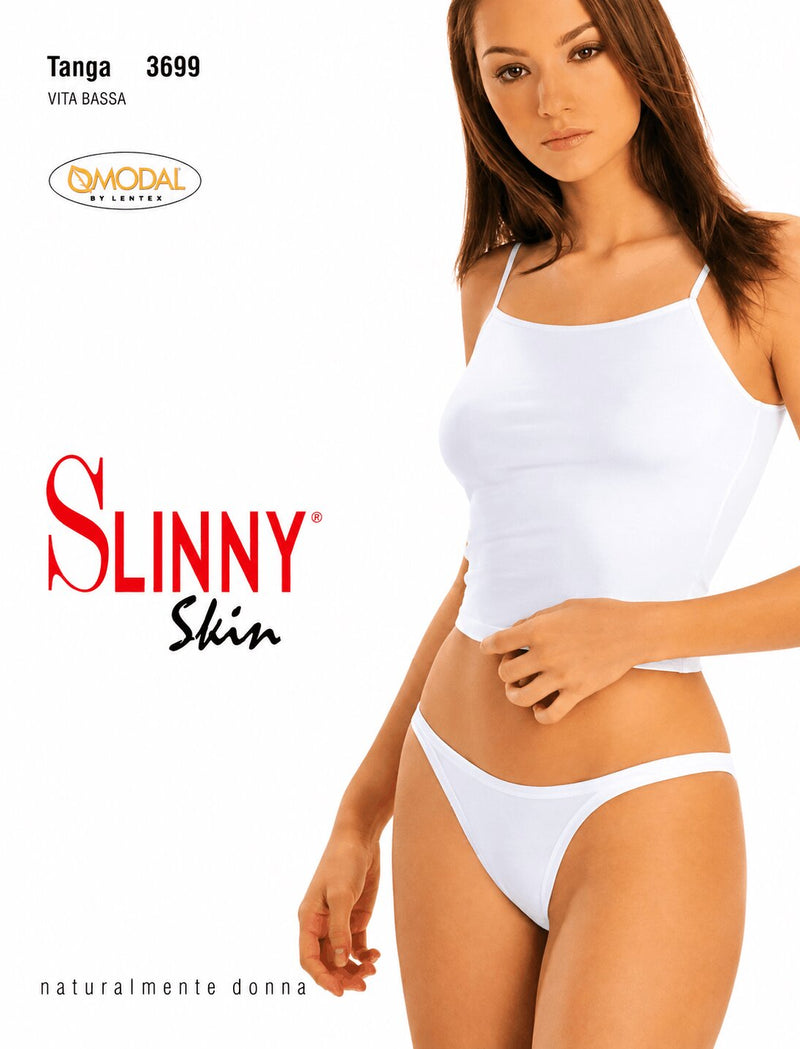 Slip Tanga Donna Slinny 3699 in Cotone Modal Elasticizzato