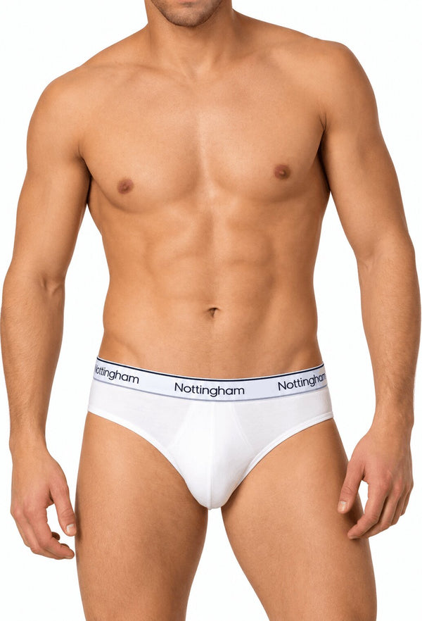 Slip Uomo Nottingham Star in Cotone Elasticizzato con Elastico Esterno Logato