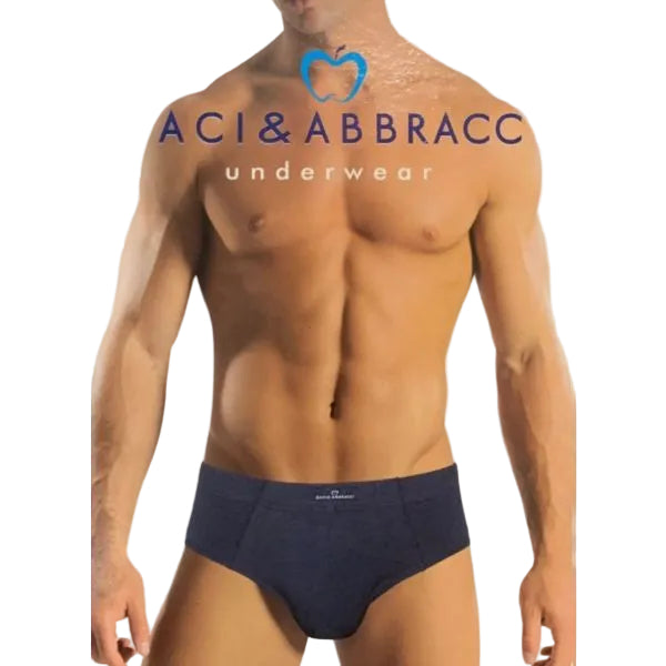 Slip Uomo blu in Cotone Elasticizzato Baci & Abbracci 009