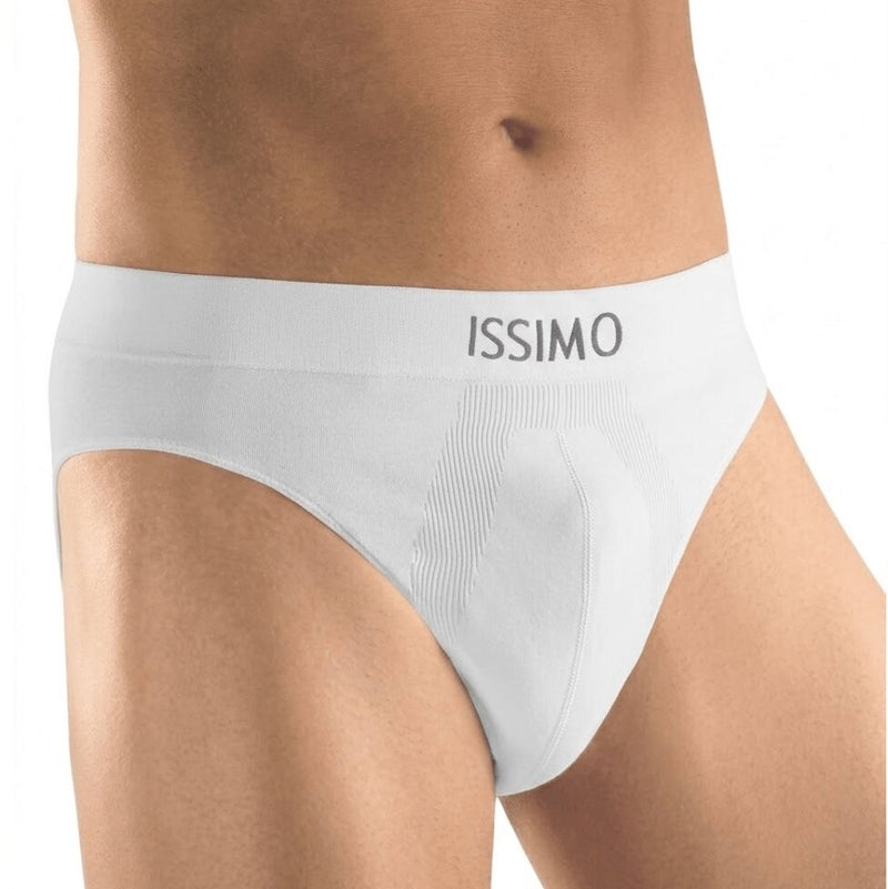 Slip intimo bianco uomo microfibra seamless Issimo 210