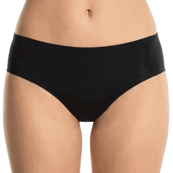 Slip intimo nero donna microfibra seamless Ouno 9011