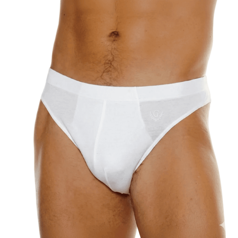 Slip intimo uomo bianco in filo di Scozia 100% cotone Garda Art. 761