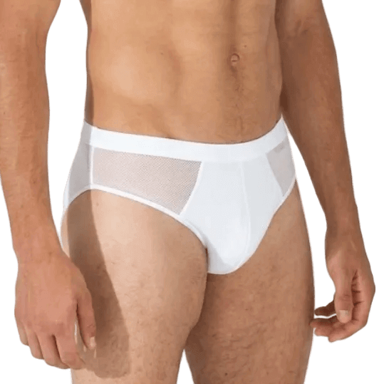 Slip uomo bianco in 100% cotone filo di Scozia Enrico Coveri Art. ES1130