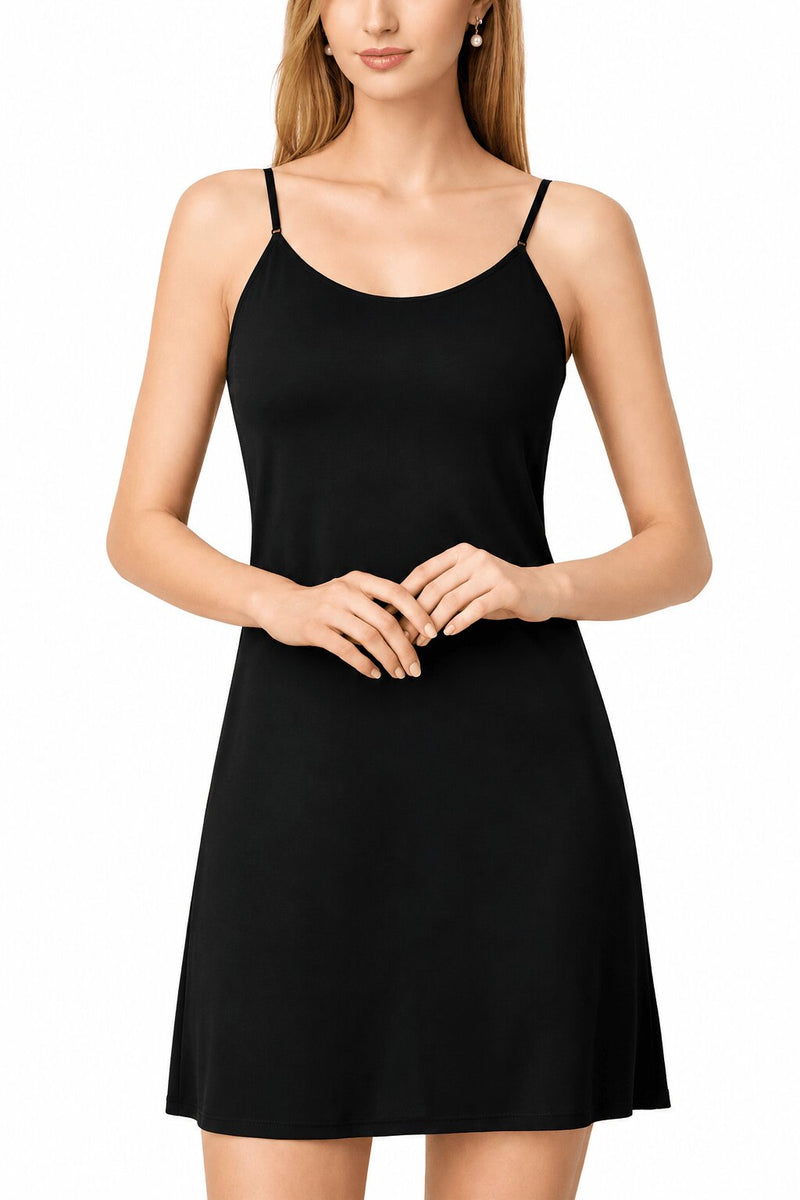 Sottoveste Donna Ouno Hana 1899 in Microfibra Liscia con Bretelle Regolabili