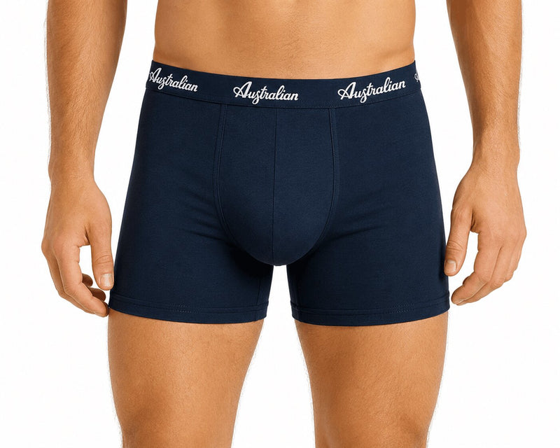 Boxer uomo parigamba Australian Mantri 110 in cotone elasticizzato - Confezione 3 Pezzi