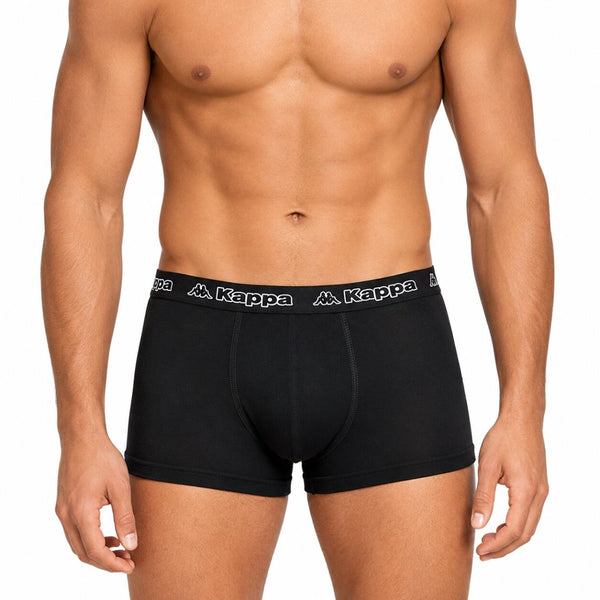 Boxer Uomo Kappa in Cotone Elasticizzato - Confezione 6 Pezzi