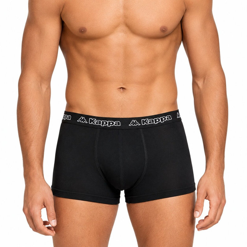 Boxer Uomo Kappa in Cotone Elasticizzato - Confezione 6 Pezzi