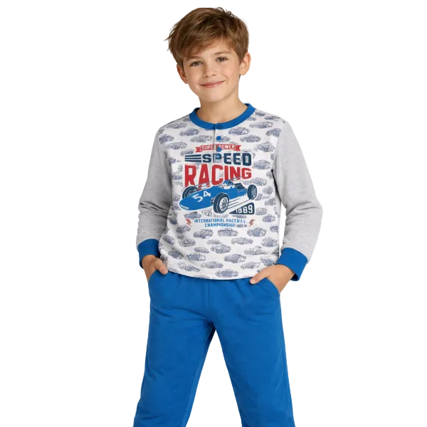 Pigiama Bambino 100% Cotone Caldo Ellepi 4071 – Outlet