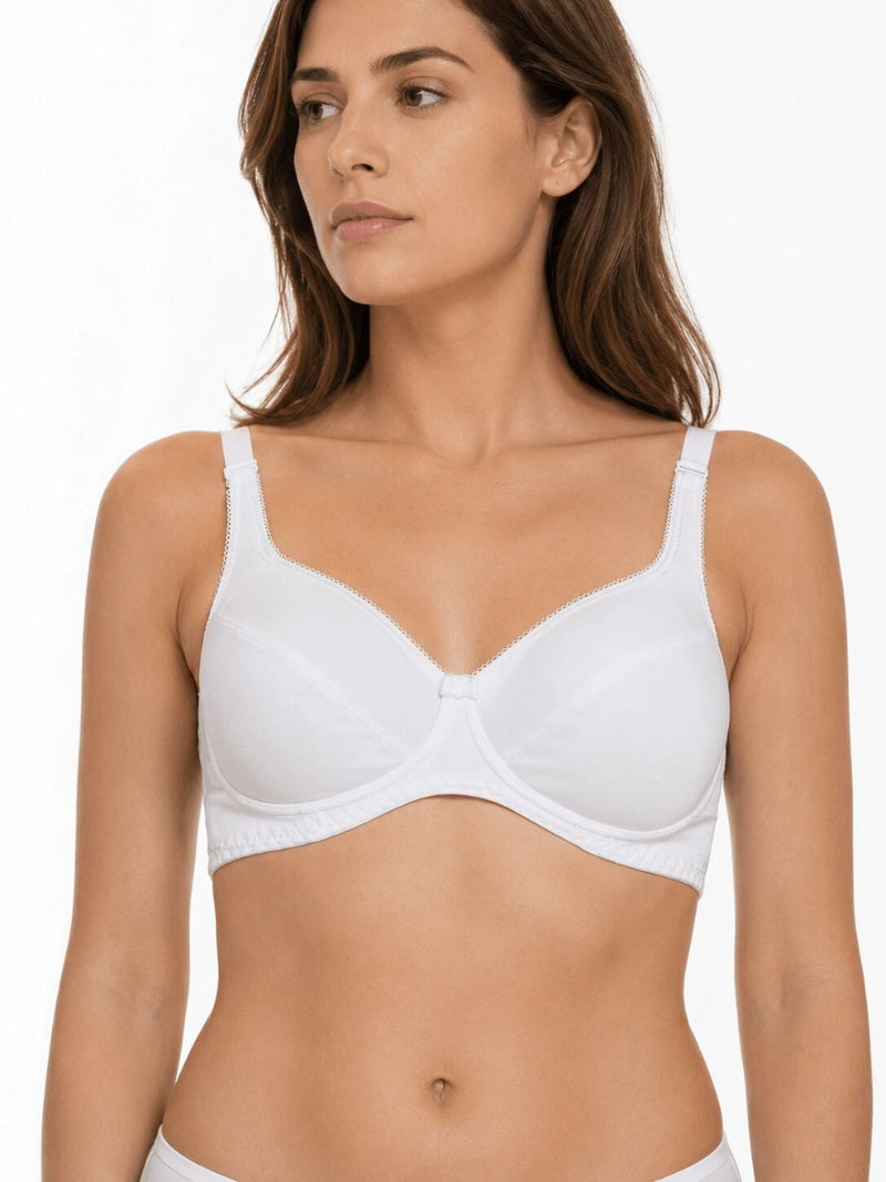 Reggiseno Donna in Cotone Elasticizzato Senza Ferretto Lepel 650